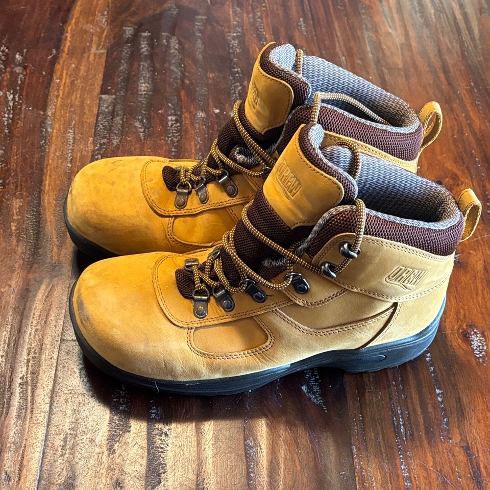 DREW   Rockford Tan Leather Hiking / Work Boots